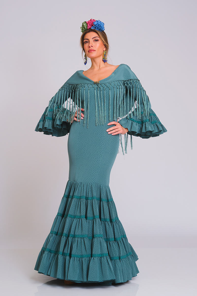 VESTIDO DIVINO MUJER VERDE