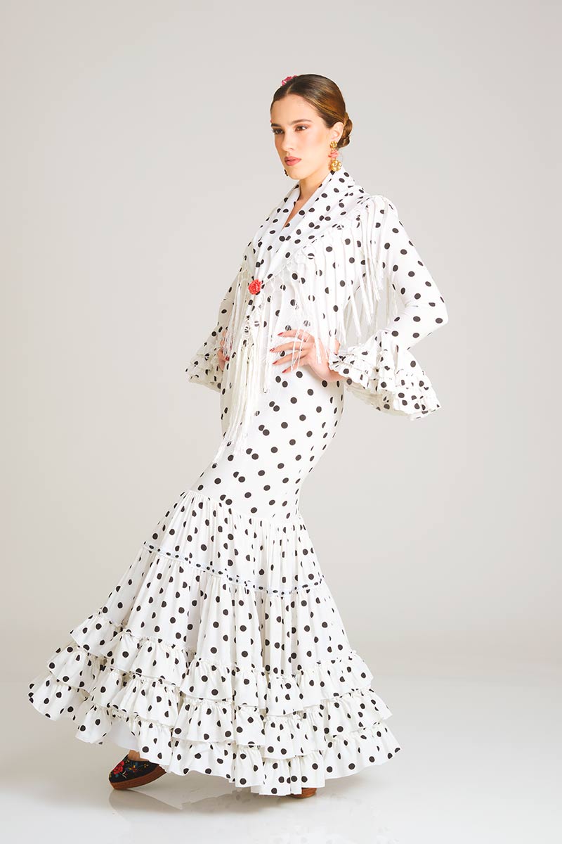 VESTIDO CORAZON MUJER BLANCO