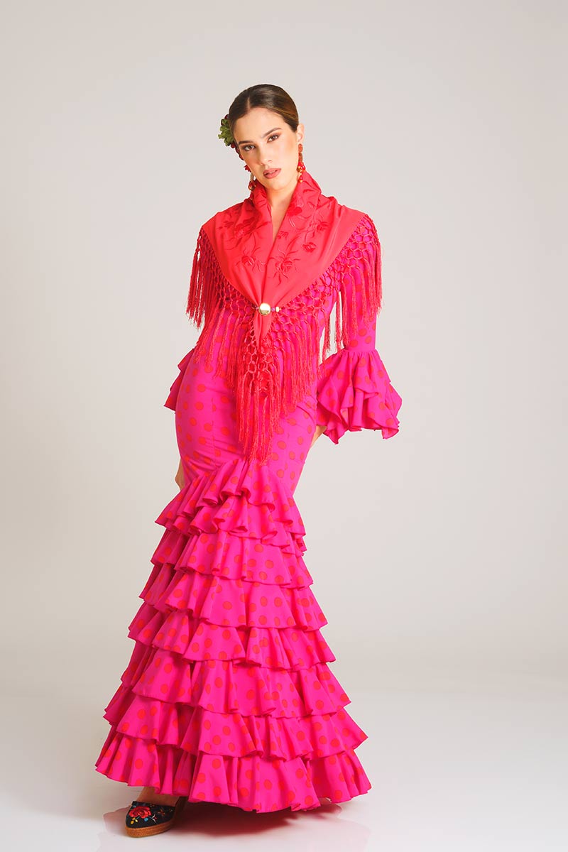 VESTIDO PETUNIA MUJER FUCSIA