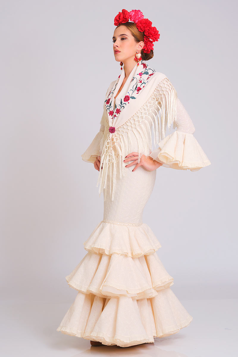 VESTIDO FARAONA MUJER BEIGE