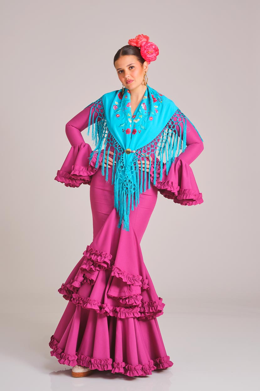 VESTIDO AMAZONA JOVEN BUGANVILLA