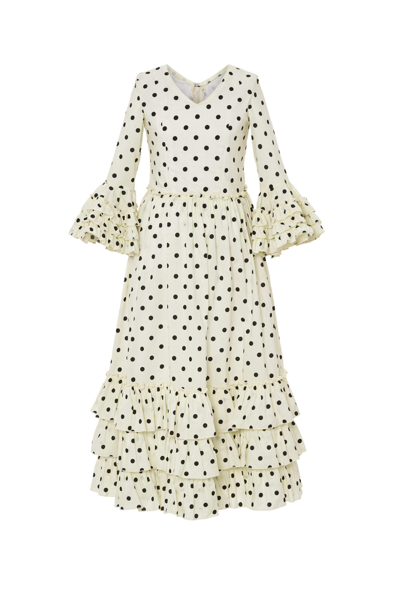 VESTIDO CAMINO NIÑA BLANCO